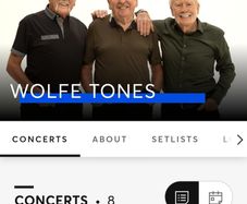 2x wolfe tones July 3rd Dublin