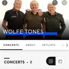 2x wolfe tones July 3rd Dublin