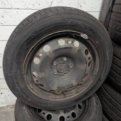 VW polo spare wheel