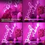 Good Vibes Neon Sign,Neon Light Powered by USB with Switch, Pink Led Neon Light Sign for Bedroom,Wall Decor,,Game Room,Party, Bar Decor-16.1x8.2 inch (FREE POSTAGE) Image 5