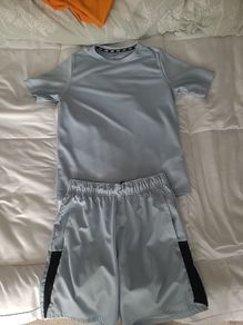 Blue Nike shortset