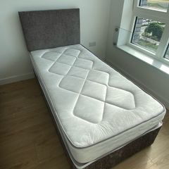 Single Bed and Mattress