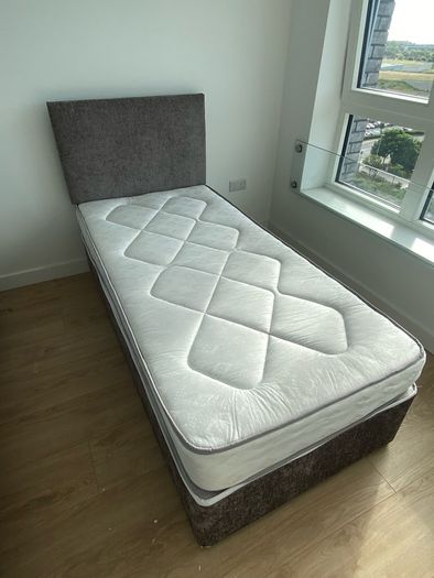 Single Bed and Mattress
