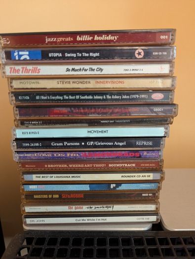 CD collection 200+ CDs pink floyd