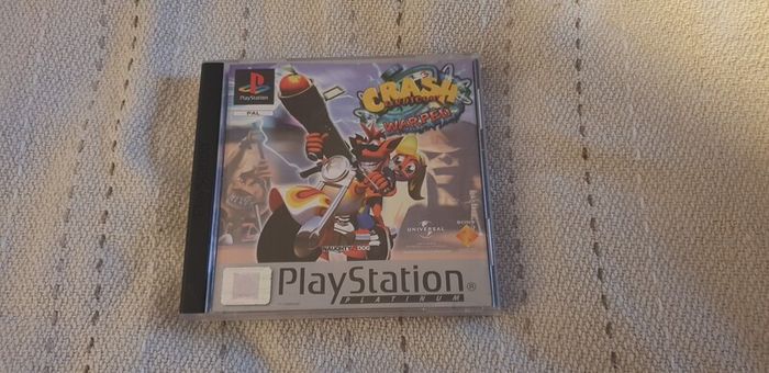 Crash Bandicoot 3 Warped Platinum Version Top PS1 Game