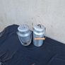 Duo metallic fridge milk churn postage possible Image 3