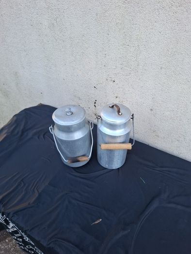 Duo metallic fridge milk churn postage possible