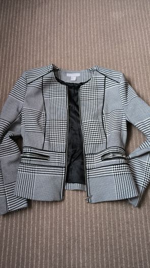 H&M Women jacket, eu 36, 75 poliester, 24 viscose, 1% elastane