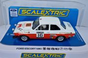 Scalextric  Ford Escort MK1 Slot Car ( C4324 classic touring wrc rally )