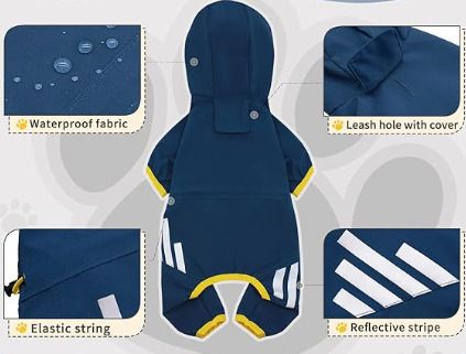 XS New Rain Coat for dog