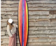Phil Grace Longboard 9'0 All Rounder Polish and Resin Rainbow Tint