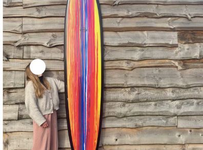 Phil Grace Longboard 9'0 All Rounder Polish and Resin Rainbow Tint