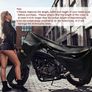 Motorcycle Cover Heavy Duty, 420D Universal Motorbike Covers, Sun,Waterproof Outdoor Protection,with License Plate Window, 4 Reflective Strips, Lock-Holes Storage Bag(L 86" x 37" x 43" Image 10