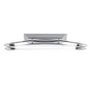 Polished Chrome Twin Slim Fluorescent Light Image 2
