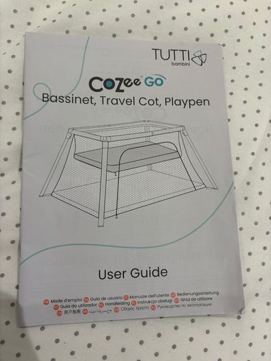 Tutti Bambini CoZee Go 3-in-1 travel cot