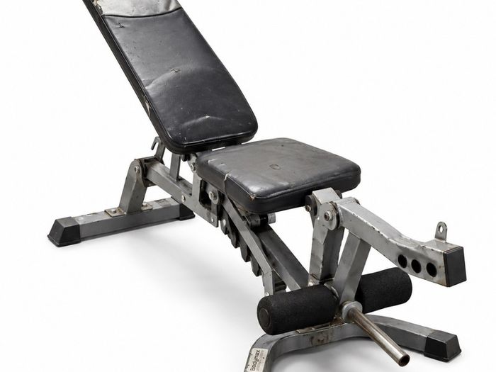 Rack. Bench, 100kg and barbell