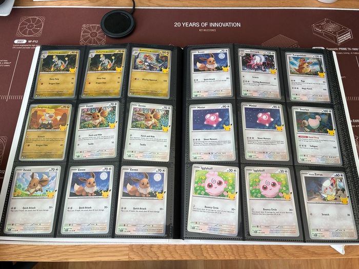 Pokemon 30th Celebrations Binder - Loaded with Cards