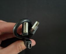 Dual Power USB A to Mini USB "Y" Cable for External Hard Drives & Cameras