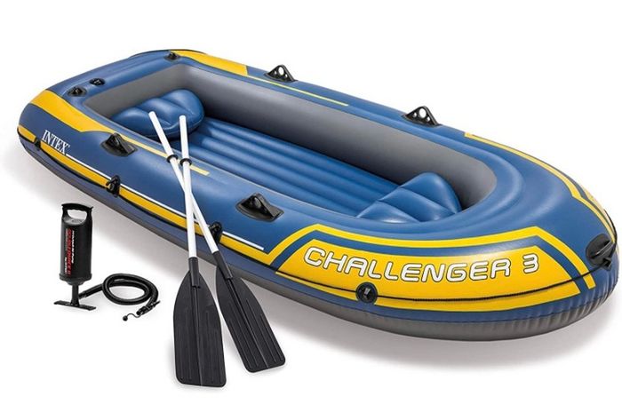 Challenger Inflatable Boat Set with Oars + Inflator (FREE POSTAGE)