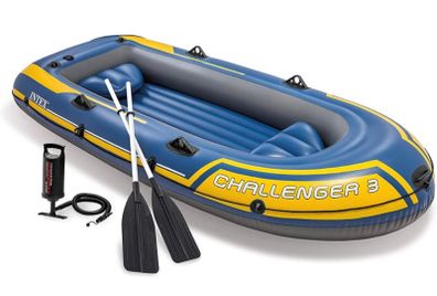 Challenger Inflatable Boat Set with Oars + Inflator (FREE POSTAGE)