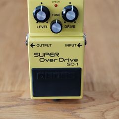 guitar pedal boss overdrive