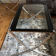 Coffee and side table