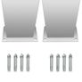 Outdoor Shower Stainless Steel Double Jets Image 7