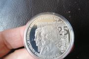 1991 Netherlands Silver Proof 25 ECU Coin