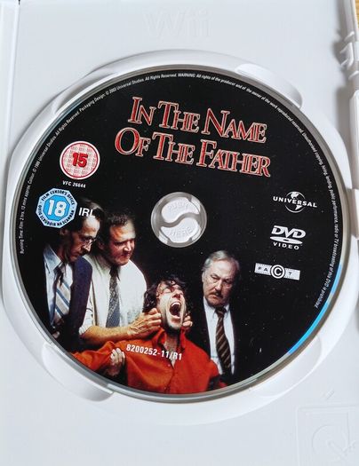 In The Name of the Father, dvd