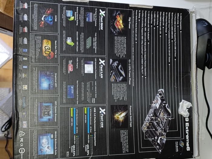 128GB RAM - Intel X79 - Xeon E5-2690v2 10 Core - Asrock Extreme 6 -
