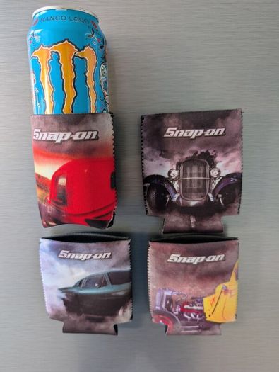 Snap On neoprene neodymium magnet toolbox can holders