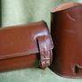 Vintage WW1 Officers Leather Gaiters Image 3