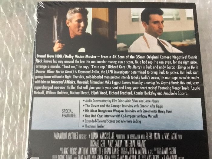 Internal Affairs 4K Dolby Vision