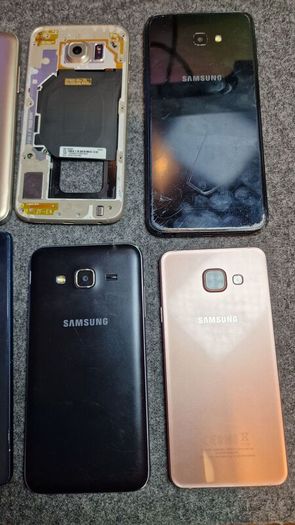 Lot of 12 Smartphones ,Mixed Brands, Untested, Samsung, Siny, Mi, Motorola