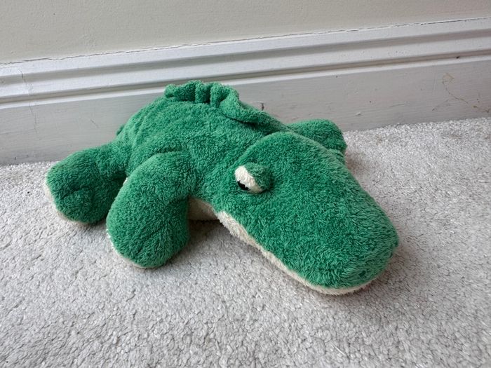 Ty Pluffies Chomps Alligator Crocodile 2005 Plush approx. 31 cm. Used Please see photos