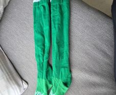 Green football socks uk7-11