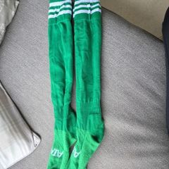 Green football socks uk7-11