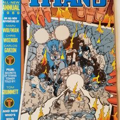 The New Titans Annual #5 Marv Wolfman DC Comics (1988)