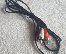 3.5 mm jack 2 male rca cable