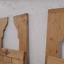 2 X French Antique SLEIGH  Pine Beds Image 10