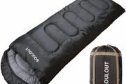 Sleeping Bag 3-4 Season Warm Weather and Winter, Lightweight, Waterproof - Great for Adults &amp; Kids - Excellent Camping Gear Equipment, Traveling, and Outdoor Activities