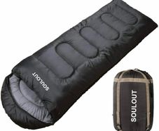 Sleeping Bag 3-4 Season Warm Weather and Winter, Lightweight, Waterproof - Great for Adults & Kids - Excellent Camping Gear Equipment, Traveling, and Outdoor Activities