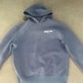 Navy Whitefox hoodie Image 2