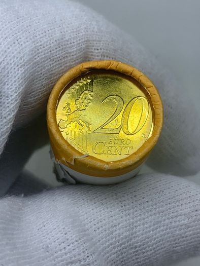 Estonia 2011?? Sealed bank coin roll 20 cent