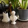 Apollo Bust 3D Printed Classical Decor, 12cm or 18cm Image 4
