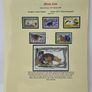 24 Beautifully written up Isle of Man display pages with lots of postcards and stamps. Maps, IOM TT and Manx cat noted Image 6