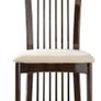 Rectangular Dining Table & 4 Chairs | Cream & Brown Image 3