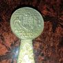 Pair of heavy large wall brass wall decor Image 2