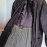 Brown Leather Jacket Coat Image 3