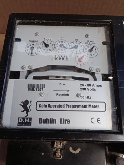 Coin Operated / Electric  Meter